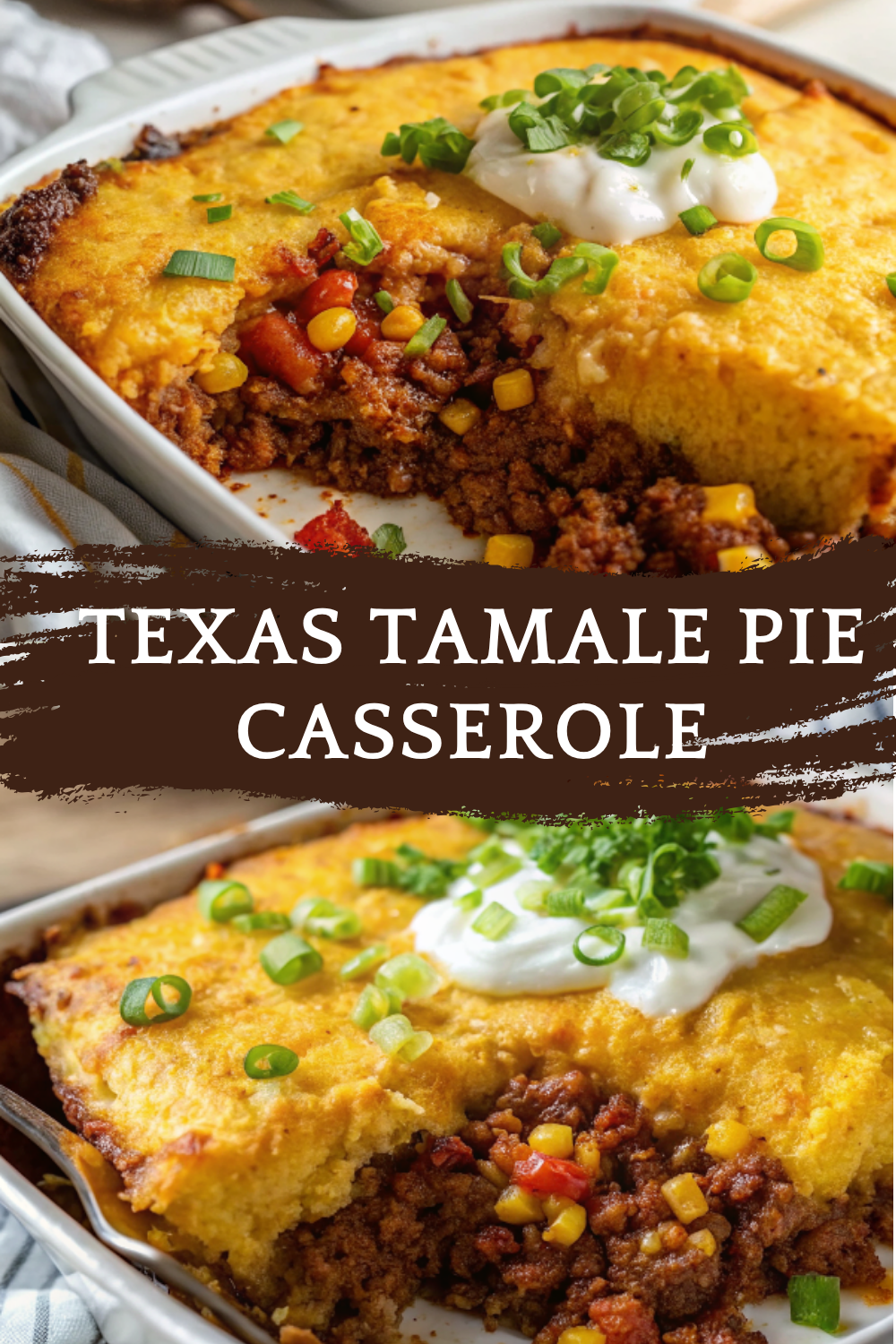 Texas Tamale Pie Casserole – Hearty, Cheesy & Full of Southwestern Flavor