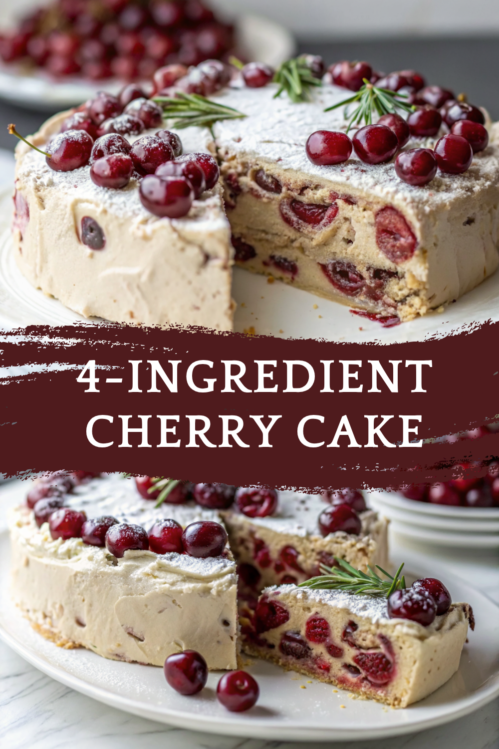 4-Ingredient Cherry Cake – The Easiest, Juiciest Dessert You’ll Ever Make