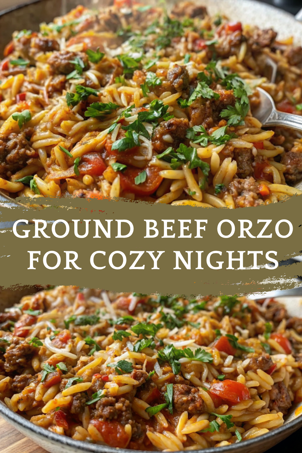 Savory Ground Beef Orzo Recipe for Cozy Nights