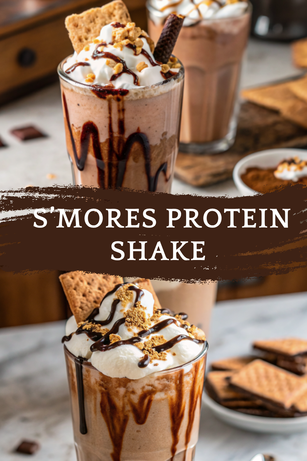 S’mores Protein Shake – Creamy, Chocolatey & Packed with Protein!