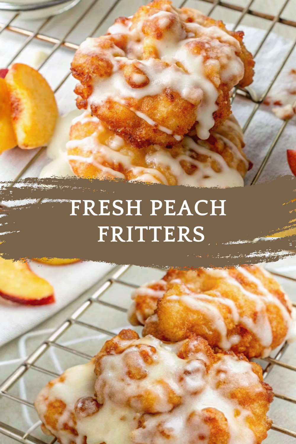 Fresh Peach Fritters – Juicy, Crispy & Irresistibly Sweet Homemade Treats