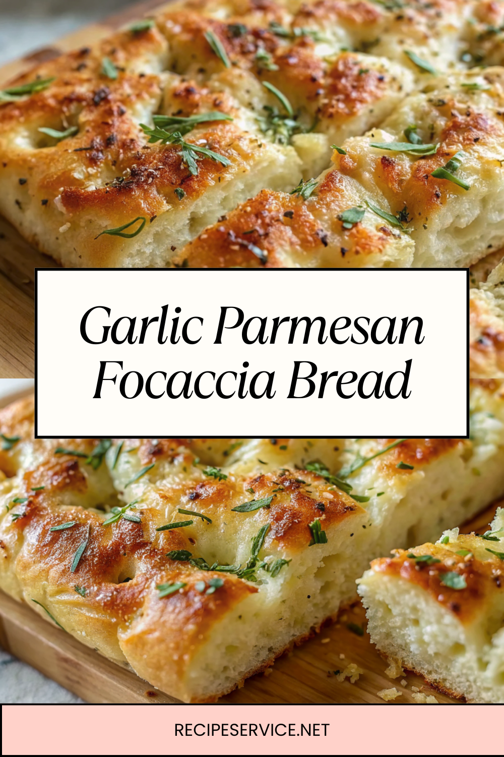 Garlic Parmesan Focaccia Bread – A Savory Homemade Favorite | Easy & Delicious Bakery-Style Bread