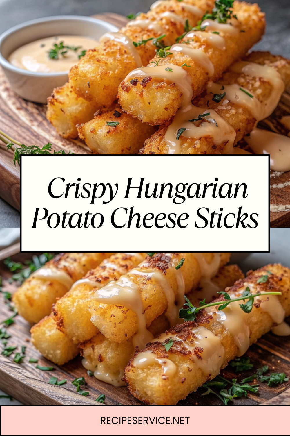 Crispy Hungarian Potato Cheese Sticks: A Savory Snack Sensation | Golden, Cheesy & Irresistible