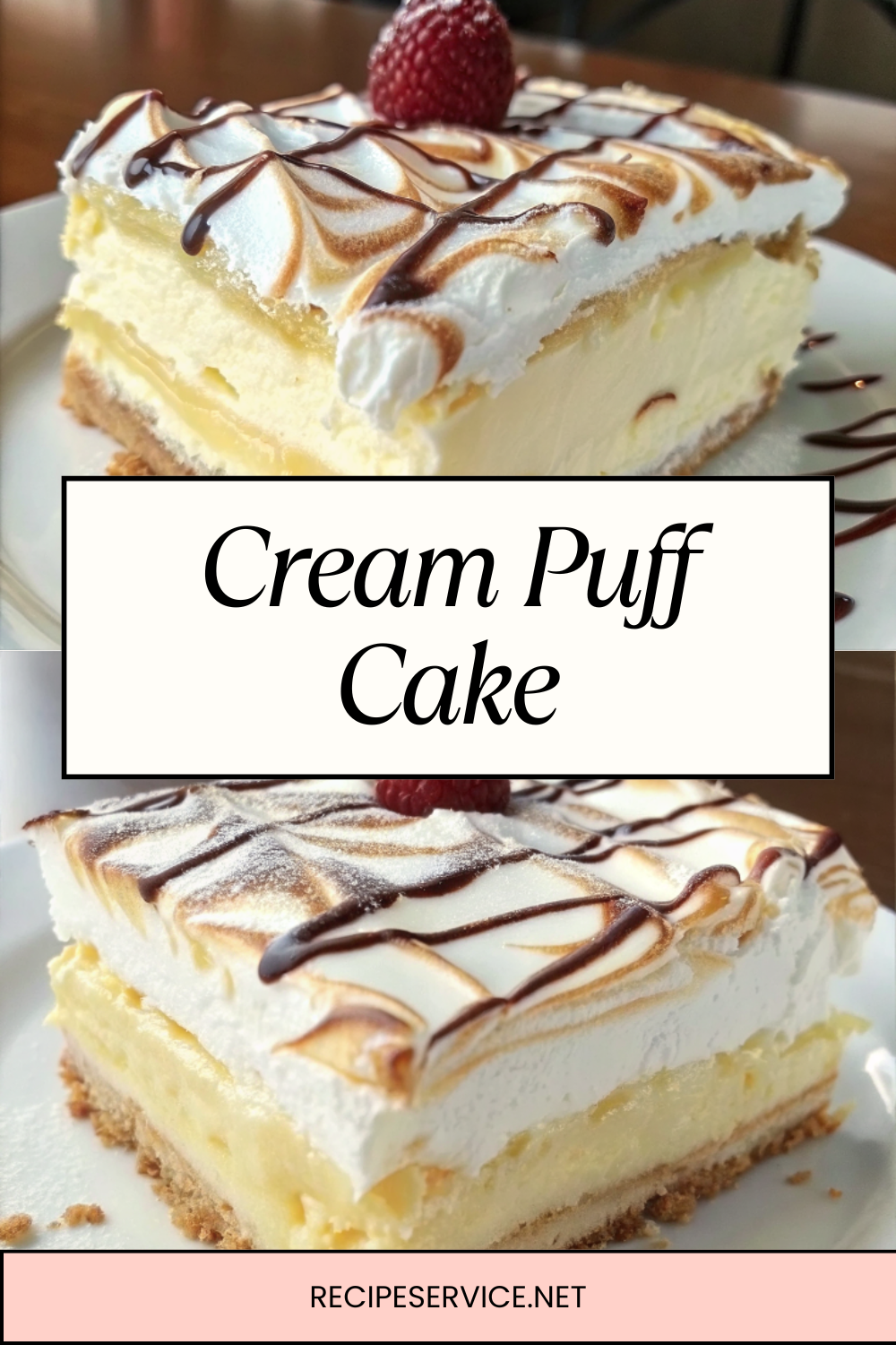 Cream Puff Cake | Fluffy, Creamy & Irresistibly Easy Dessert