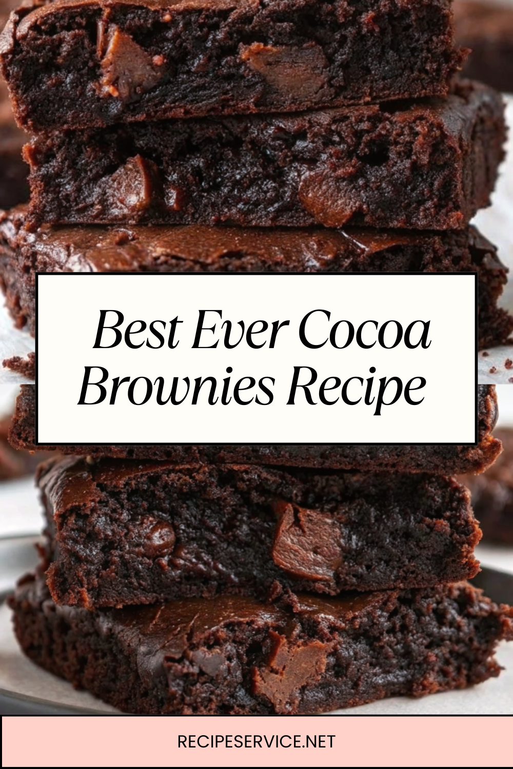Best Ever Cocoa Brownies Recipe – Rich, Fudgy & Simple Chocolate Perfection