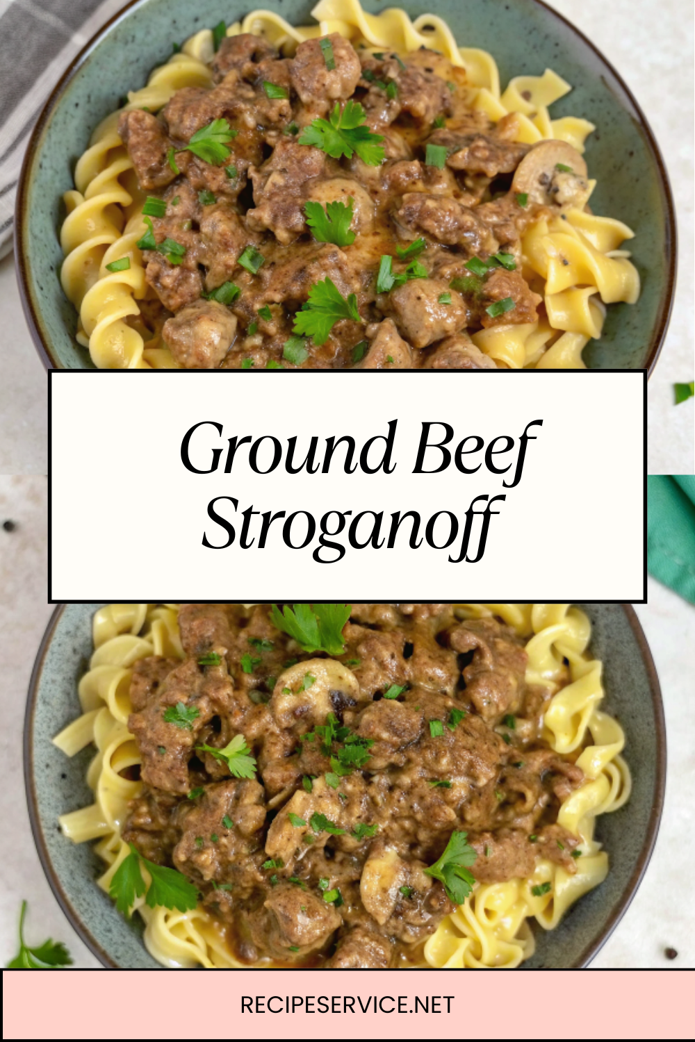 Ground Beef Stroganoff – Creamy, Comforting & Budget-Friendly