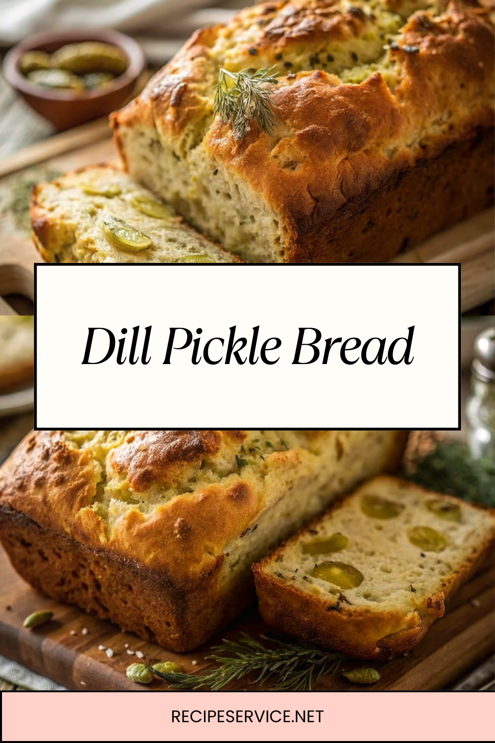 Dill Pickle Bread – Tangy, Savory & Unique