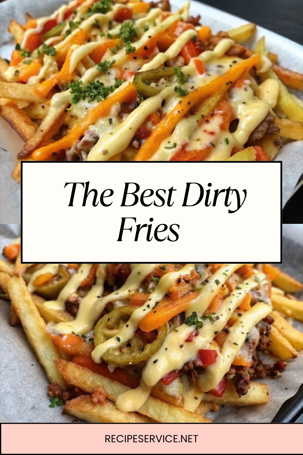 The Best Dirty Fries – Crispy, Cheesy, and Packed with Flavor | Ultimate Loaded Fries Recipe