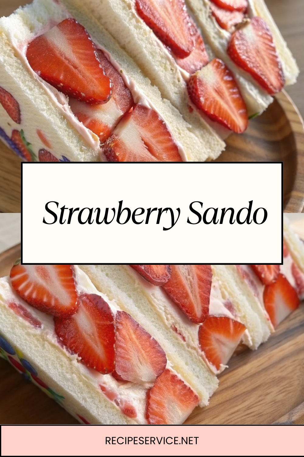 Strawberry Sando (Japanese Fruit Sandwich) – Soft, Creamy & Fresh