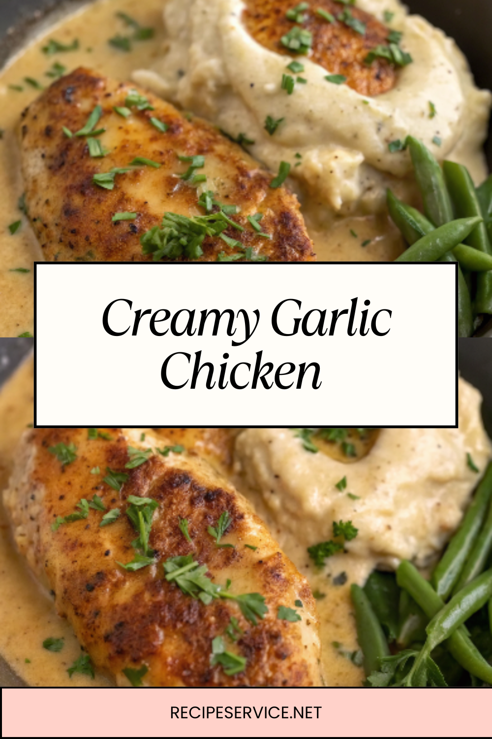 Creamy Garlic Chicken – Rich & Flavorful Skillet Dinner