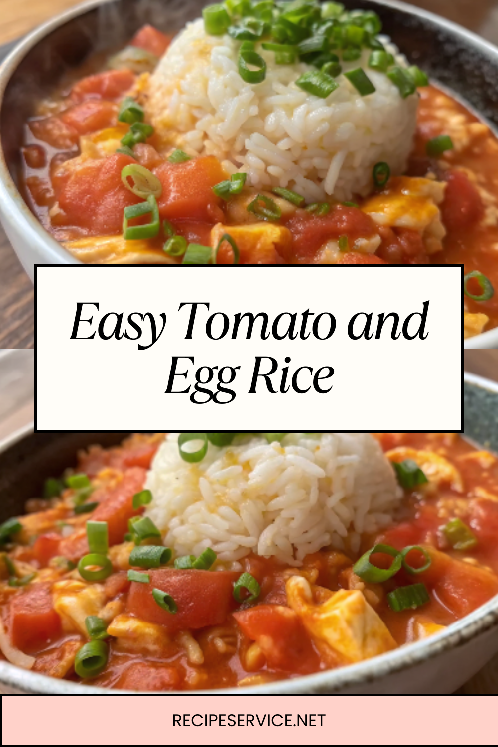Easy Tomato and Egg Rice – A Comforting One-Bowl Meal