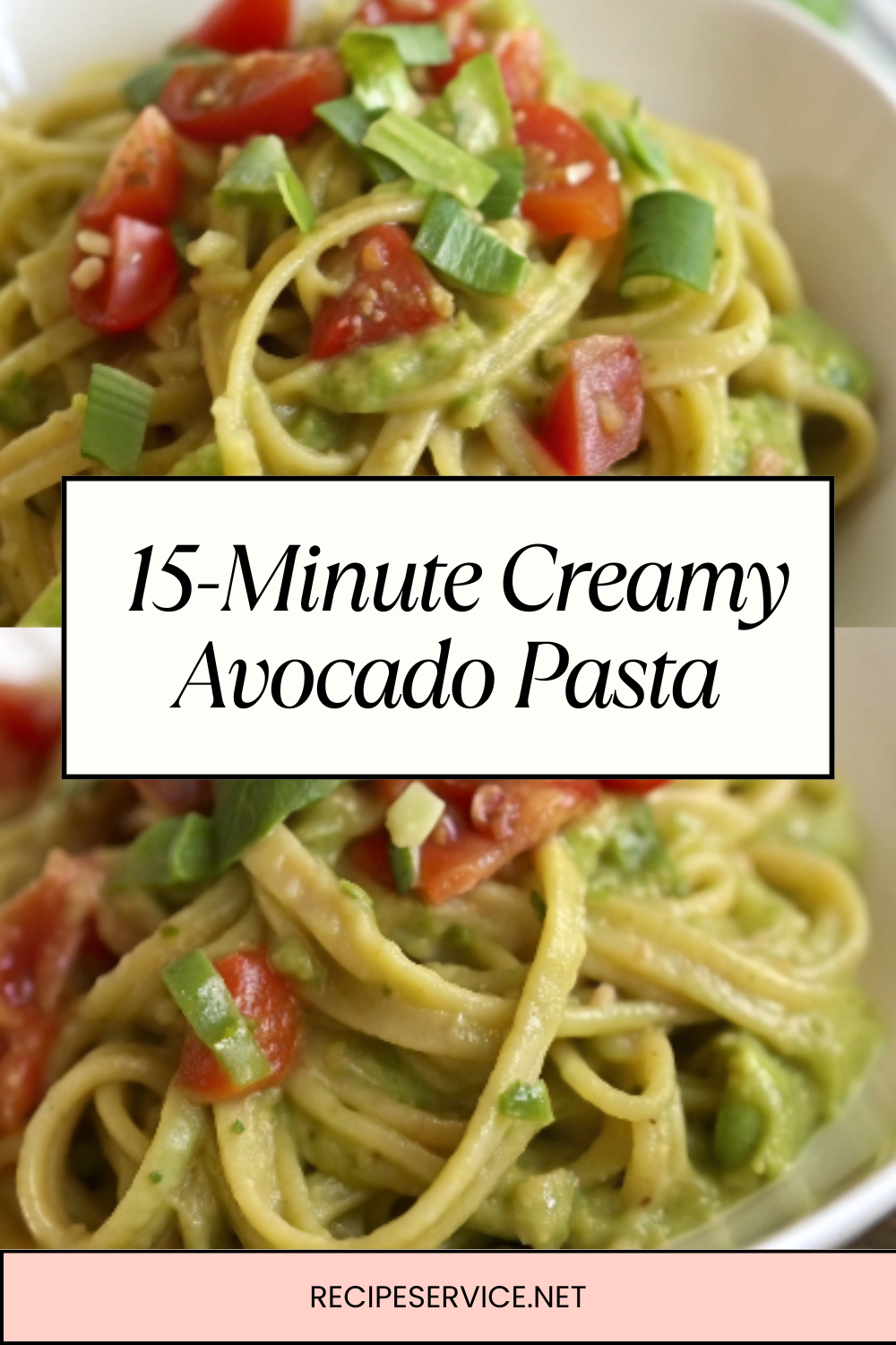 15-Minute Creamy Avocado Pasta – Fresh, Fast & Flavorful