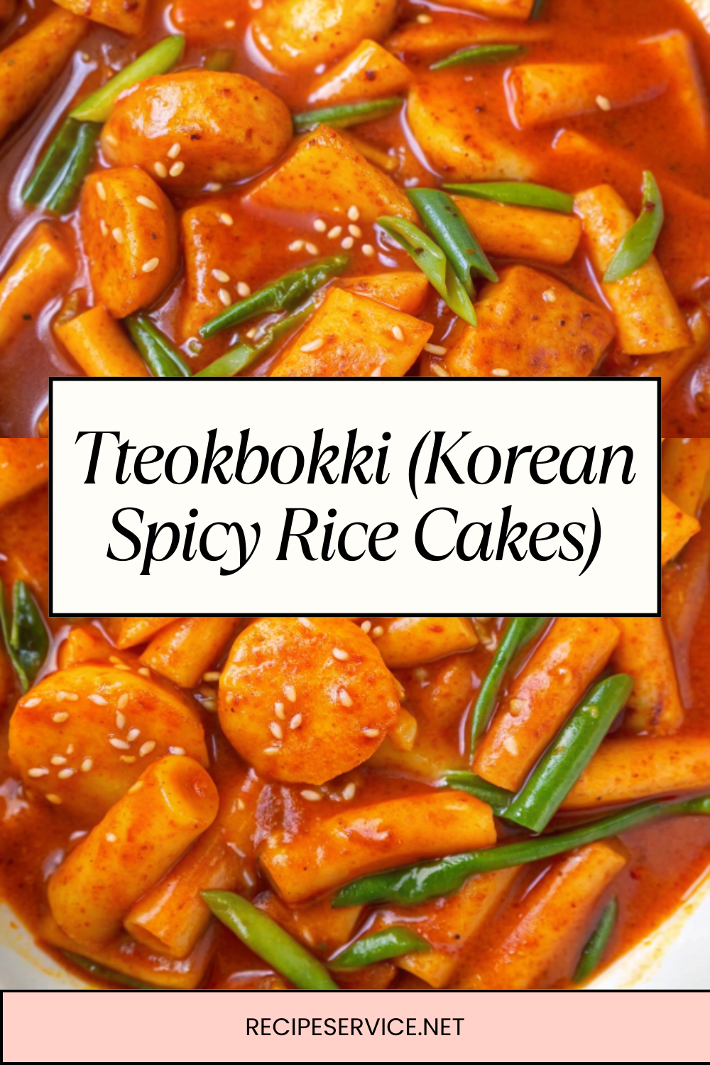 Tteokbokki (Korean Spicy Rice Cakes) – Street Food Comfort