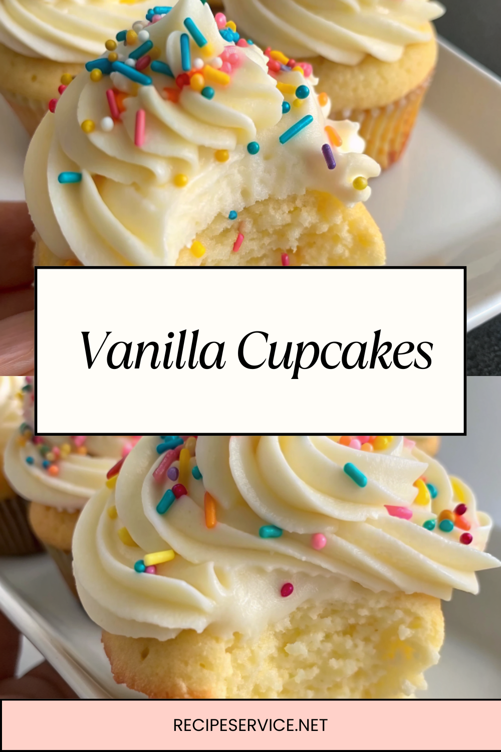 Vanilla Cupcakes | Soft, Fluffy & Perfectly Sweet