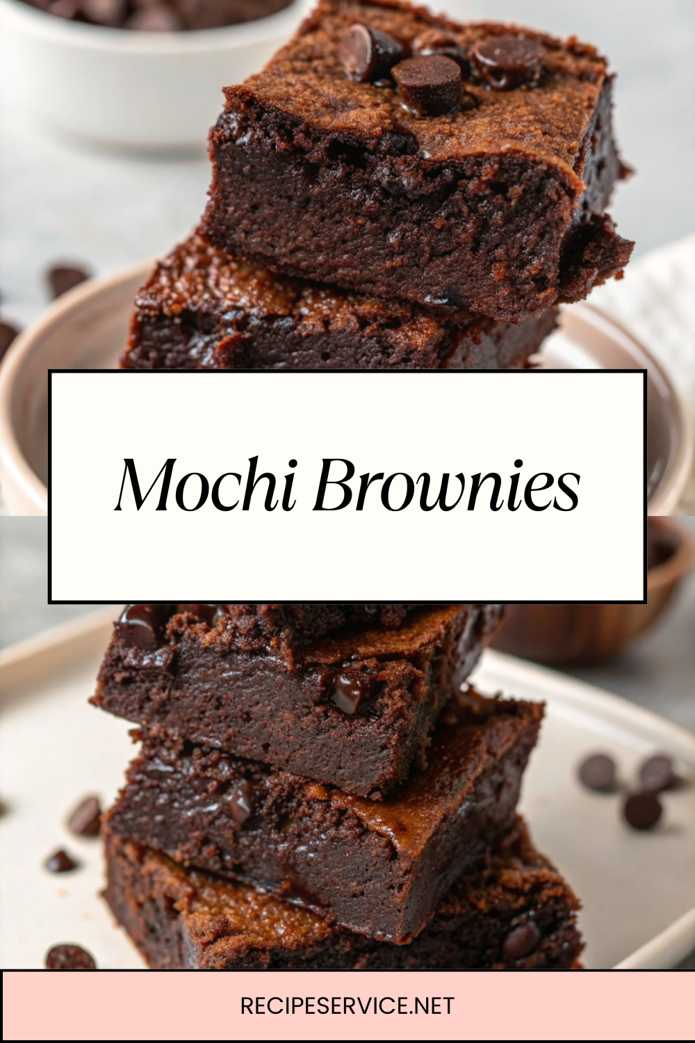 Mochi Brownies – Fudgy, Chewy & Irresistibly Gooey Chocolate Fusion Dessert