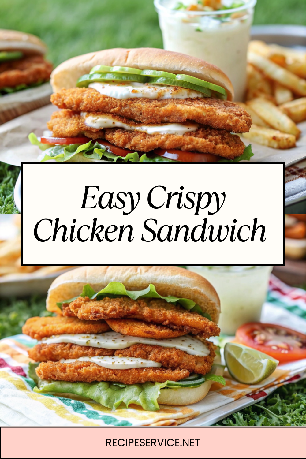 Easy Crispy Chicken Sandwich for Perfect Picnics