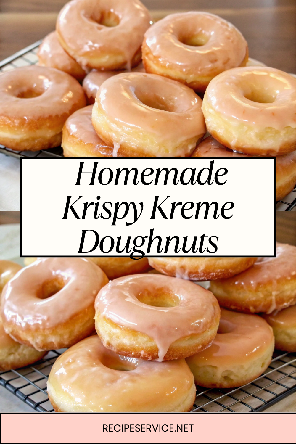 Homemade Krispy Kreme Doughnuts – Light, Fluffy & Glazed to Perfection