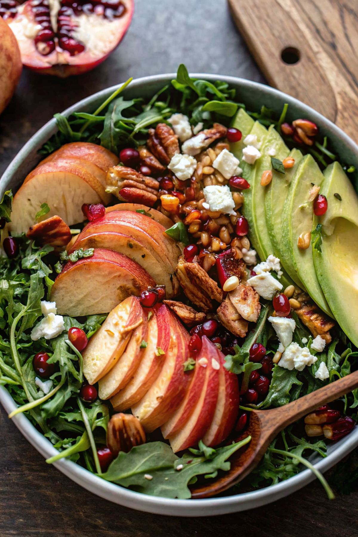 Autumn Harvest Honeycrisp Apple and Feta Salad – Crisp, Colorful, and Comforting