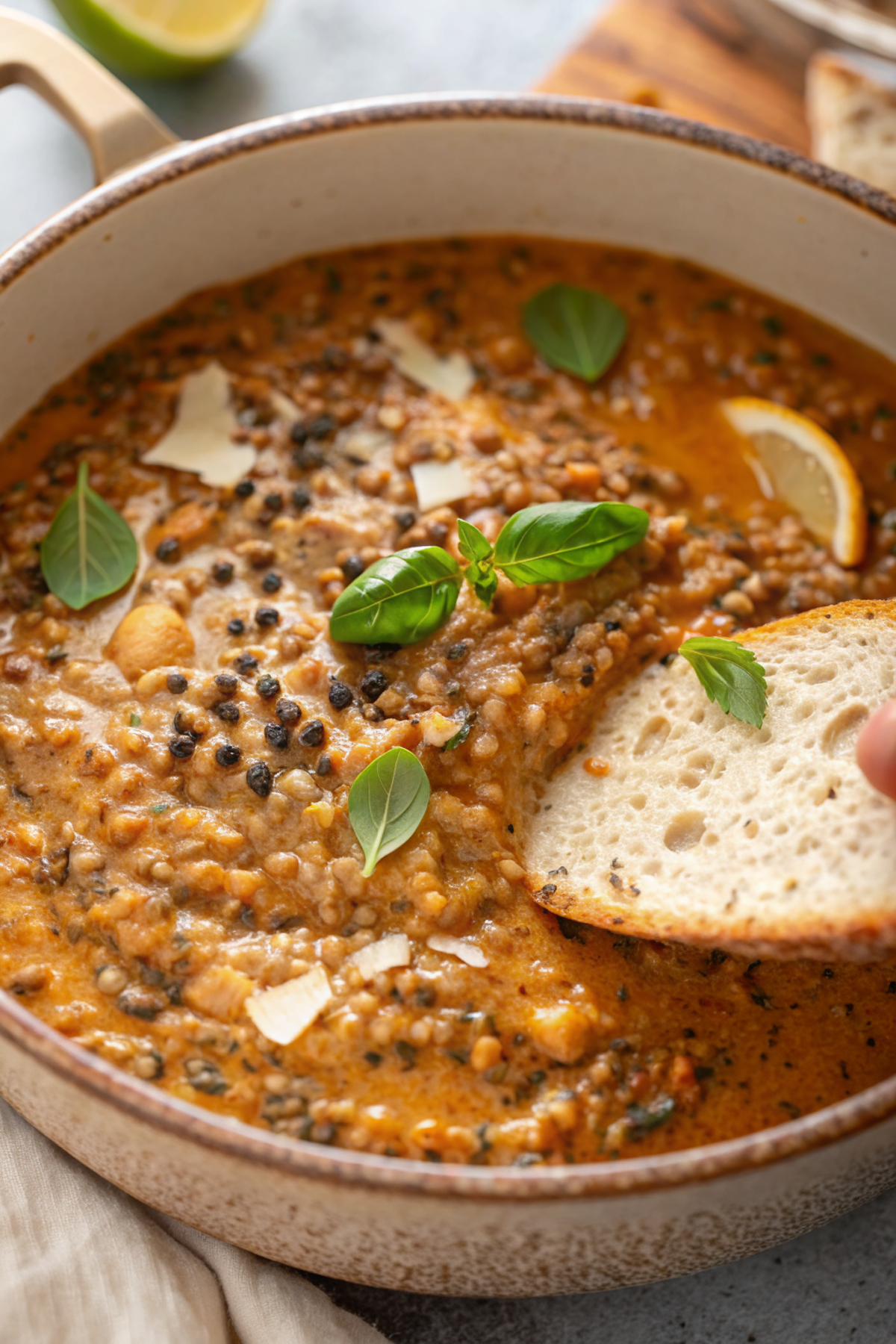 Creamy “Marry Me” Lentils – Rich, Savory, and Comforting Vegetarian Dish