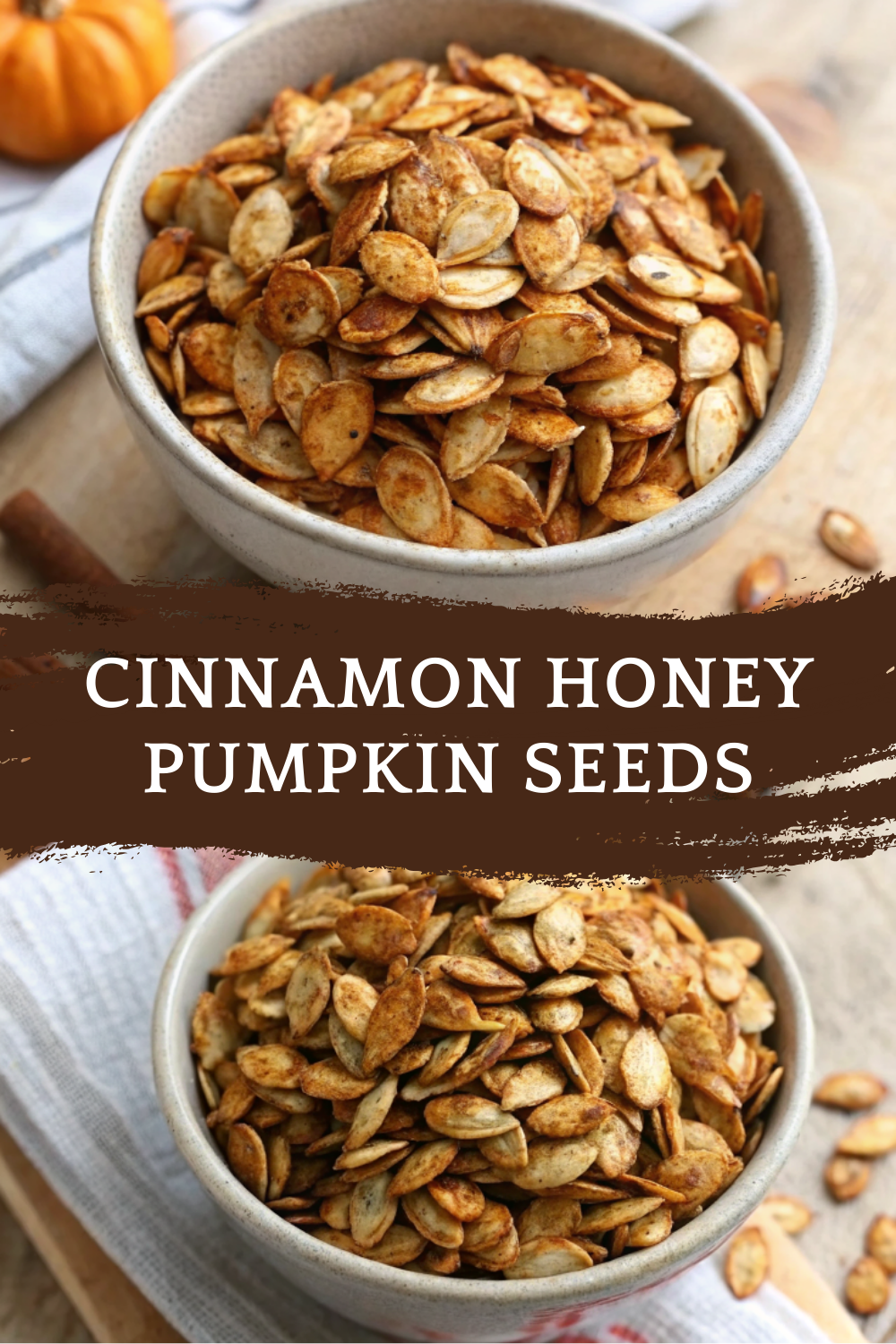 Cinnamon Honey Pumpkin Seeds