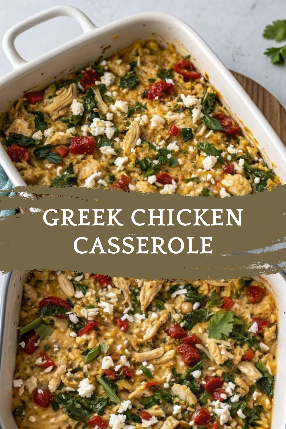 Greek Chicken Casserole