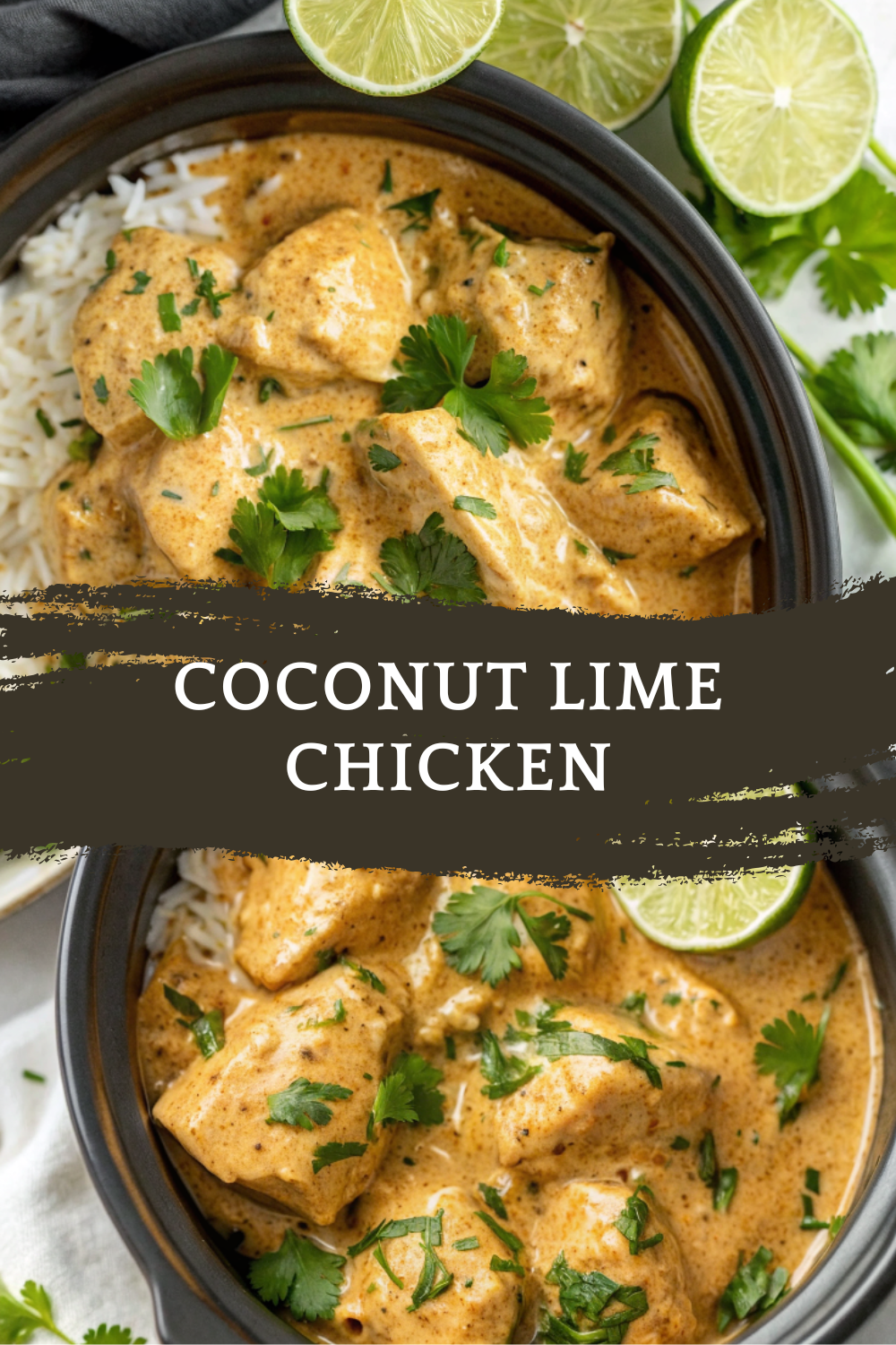 Coconut Lime Chicken – A Tropical Favorite in Summer Crockpot Chicken Recipes