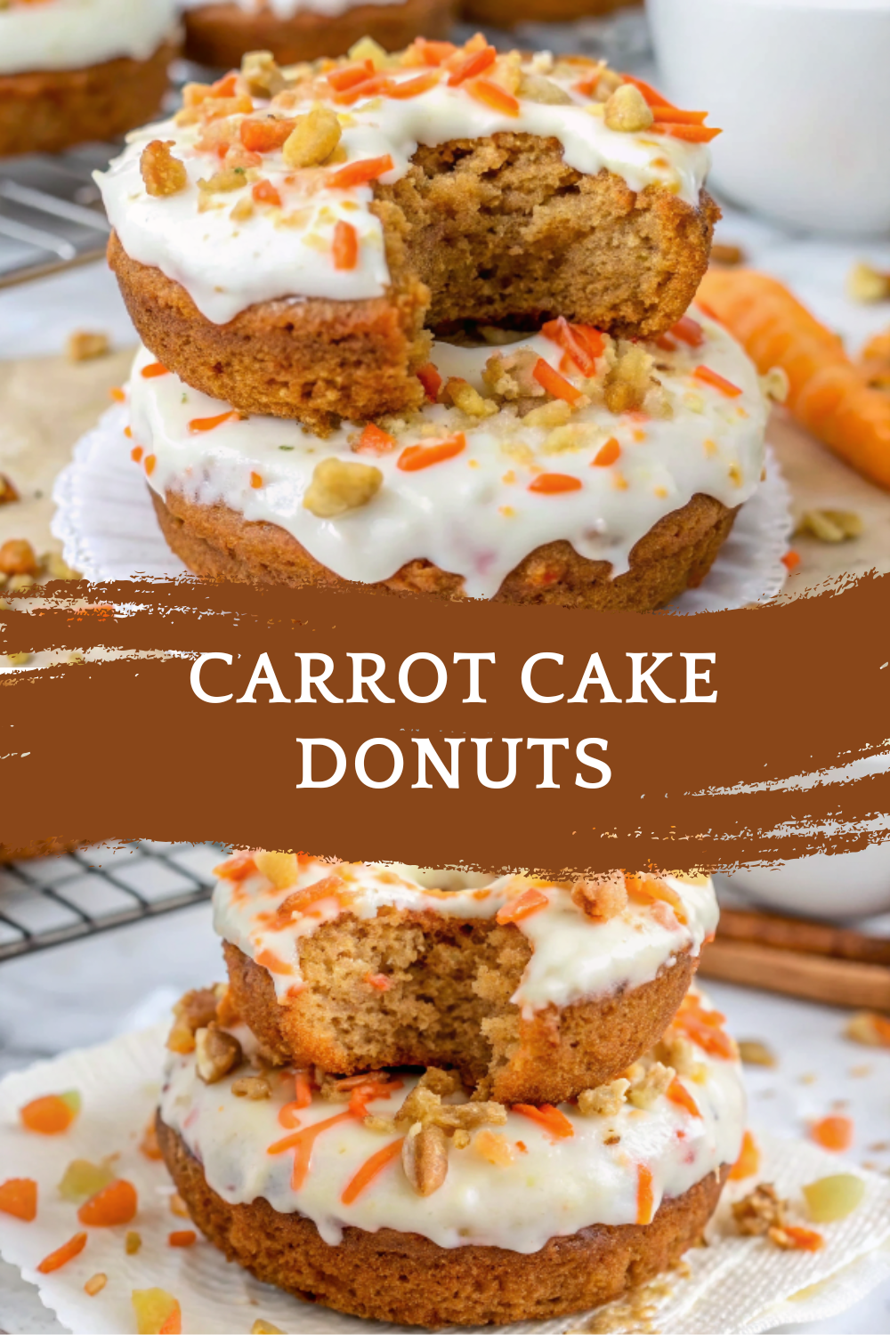 Carrot Cake Donuts – Soft, Spiced & Irresistible
