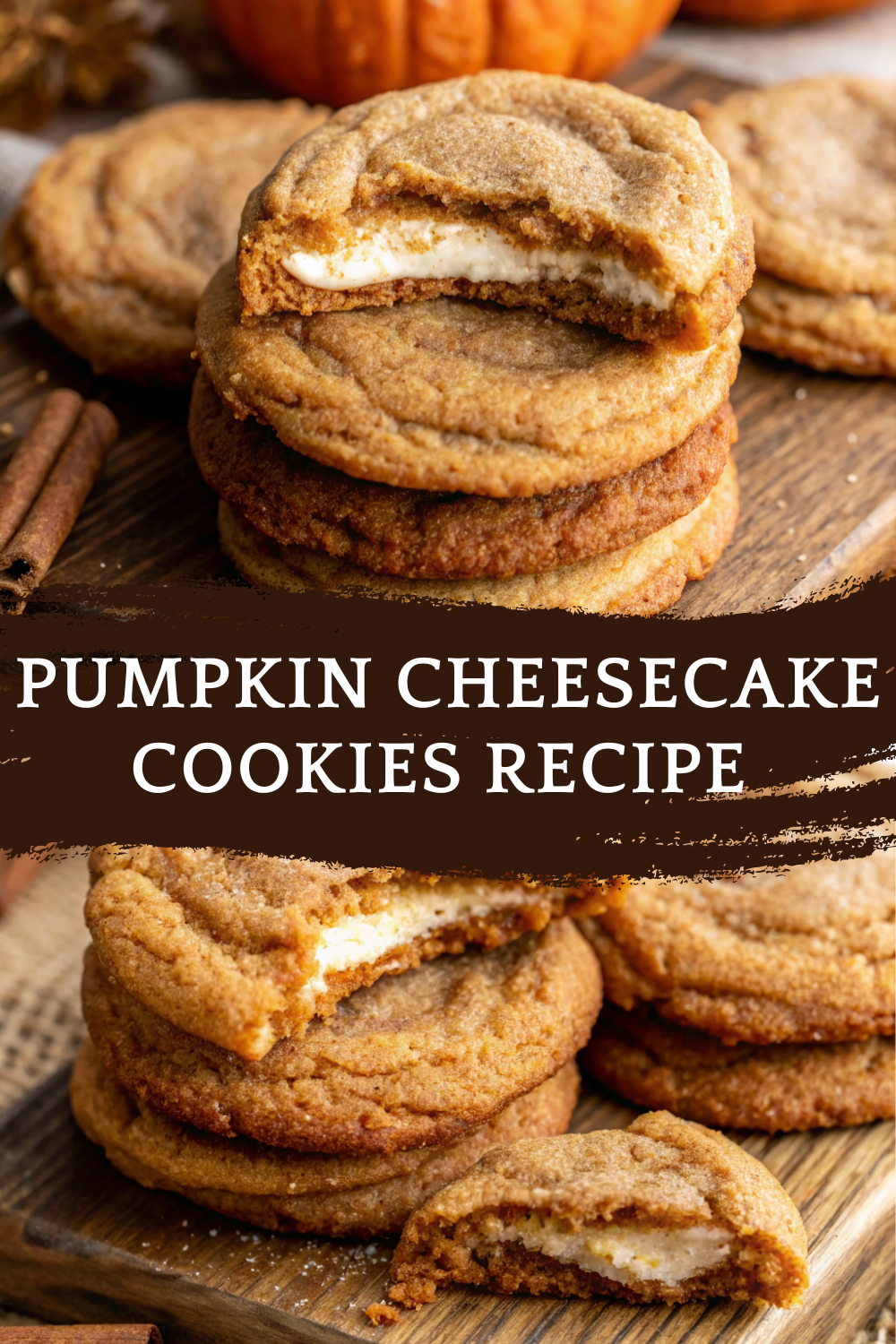 Pumpkin Cheesecake Cookies Recipe | Soft, Spiced & Creamy