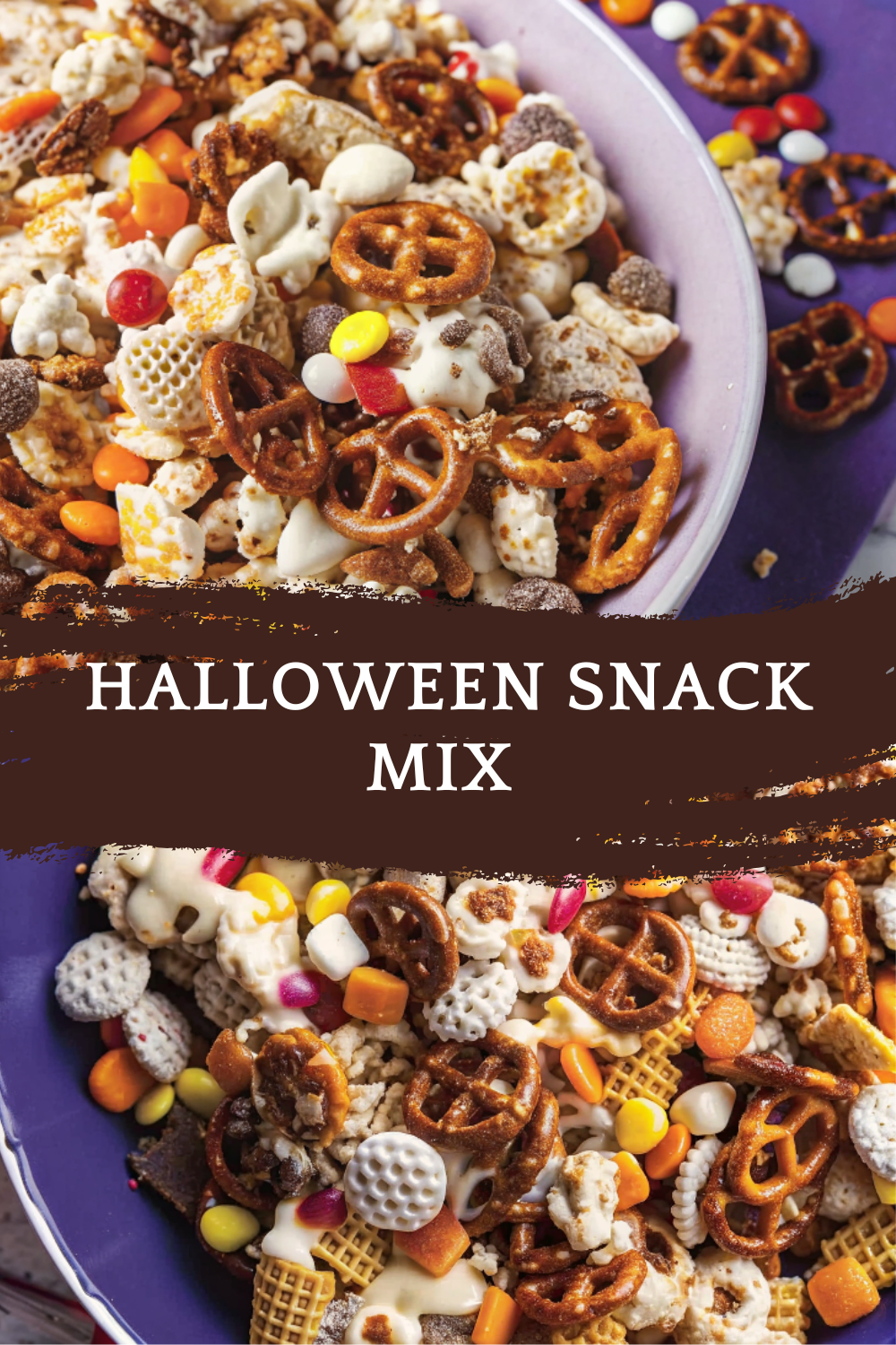 Halloween Snack Mix | Sweet, Salty & Spooktacular Treat