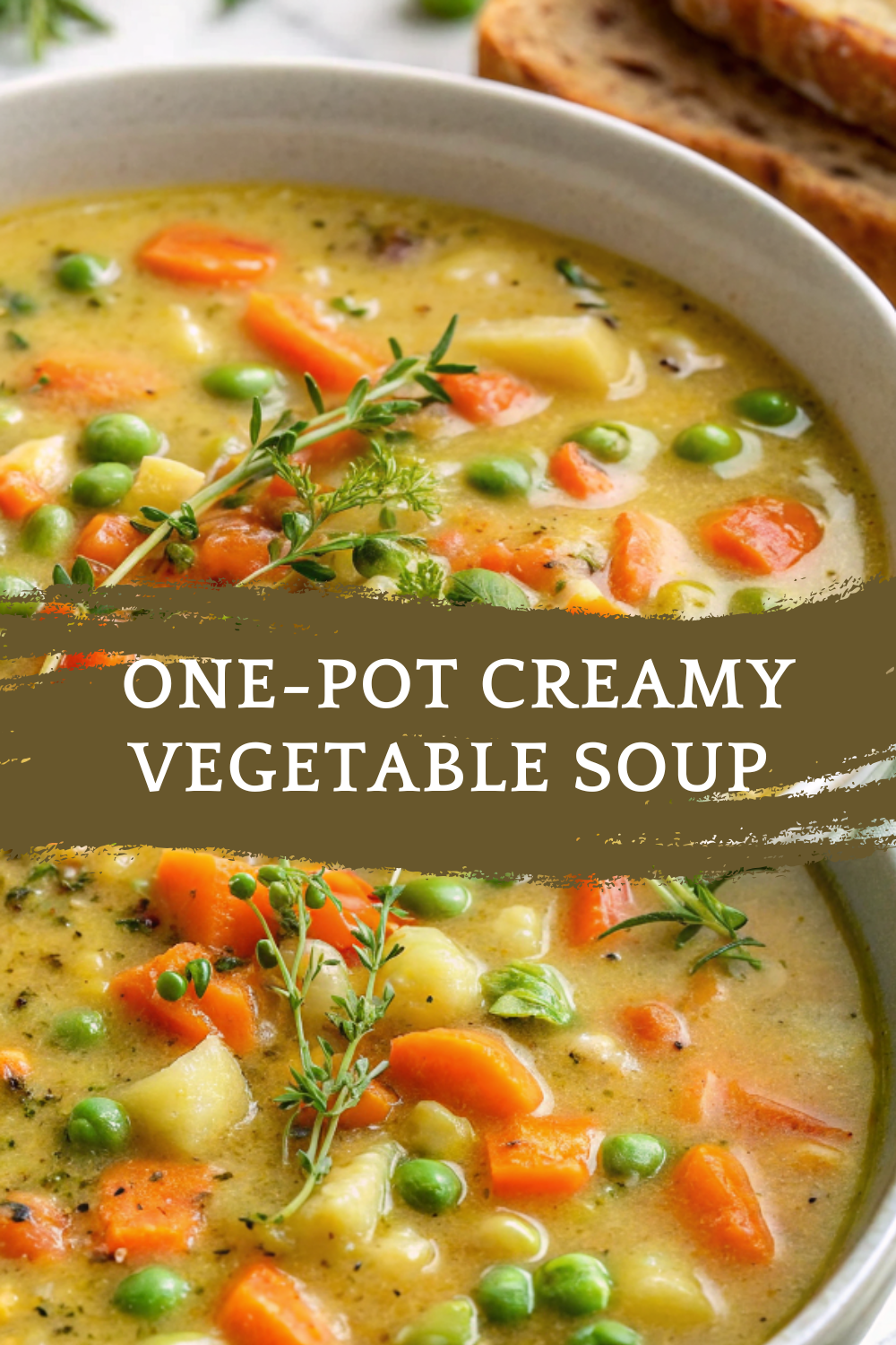 One-Pot Creamy Vegetable Soup
