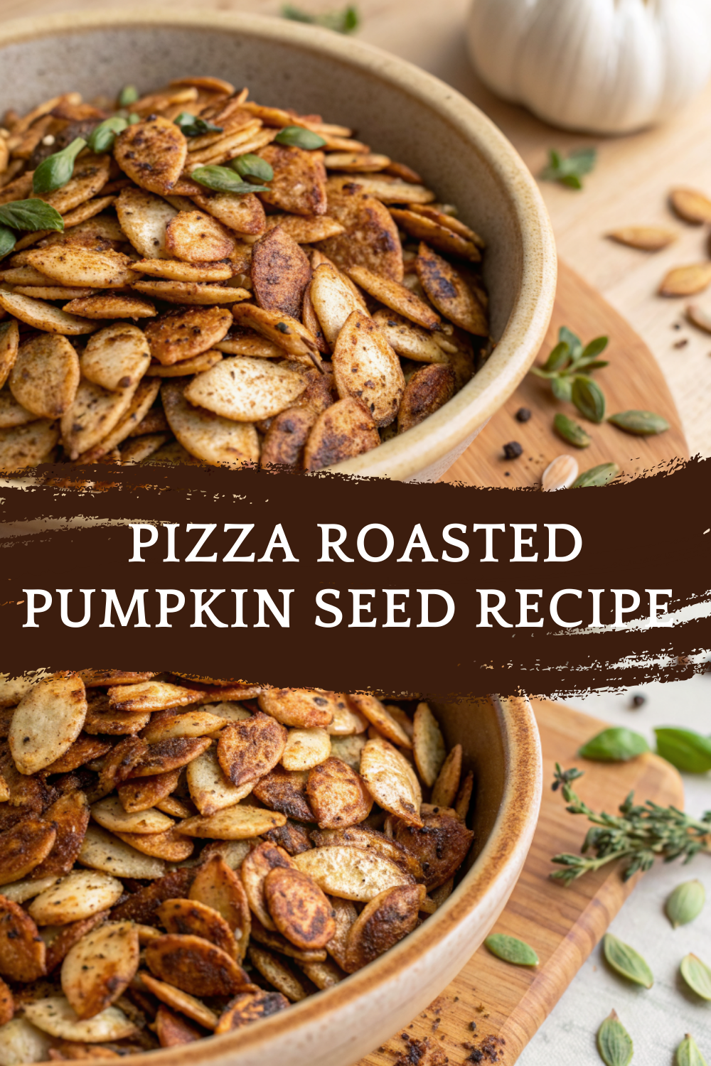Pizza Roasted Pumpkin Seed Recipe – Crispy, Cheesy, and Full of Flavor