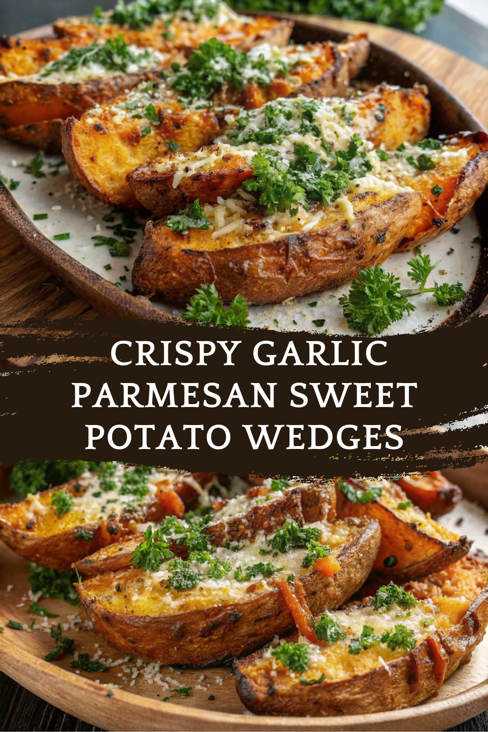 Crispy Garlic Parmesan Sweet Potato Wedges You Need to Try – Easy, Flavorful & Irresistible!