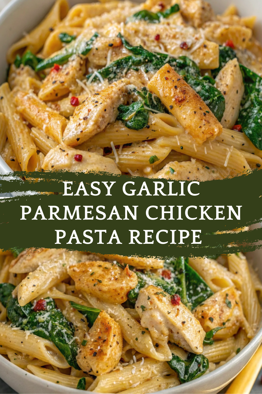 Easy Garlic Parmesan Chicken Pasta Recipe – A Healthy Dinner That’s Quick & Delicious