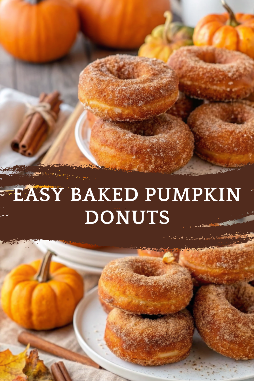 Easy Baked Pumpkin Donuts | Soft, Spiced & Perfect for Fall