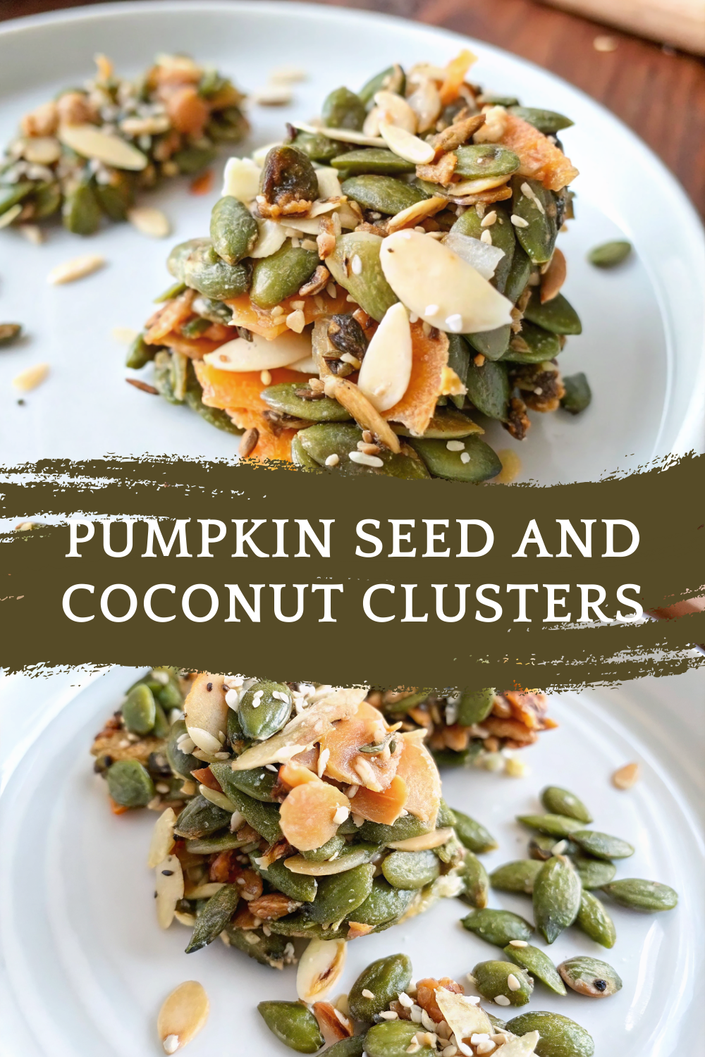 Pumpkin Seed and Coconut Clusters – Vegan, Gluten-Free & Low-Histamine Snack or Sweet Treat