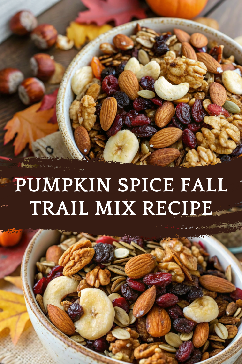 Pumpkin Spice Fall Trail Mix Recipe