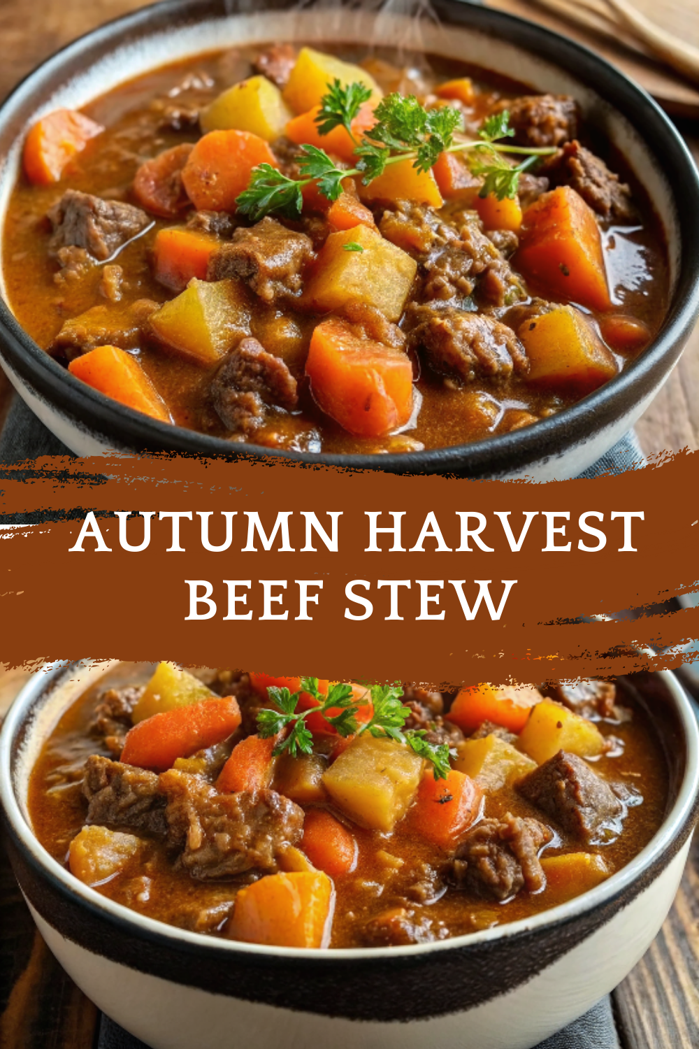 Autumn Harvest Beef Stew – Hearty, Rustic Comfort in a Bowl