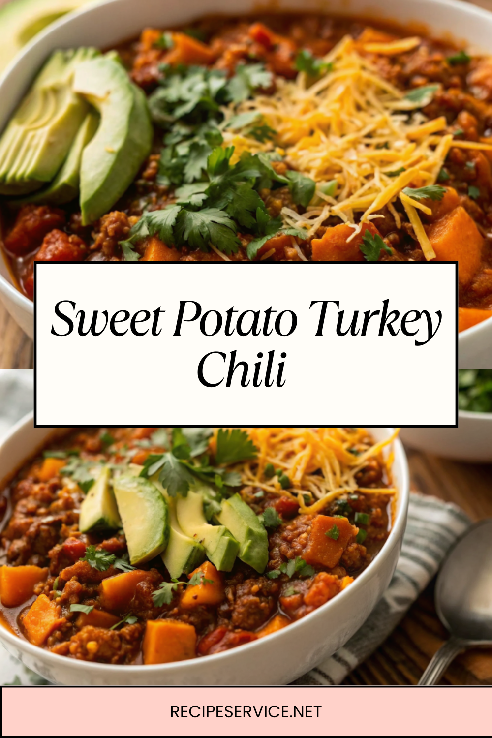 Sweet Potato Turkey Chili – EASY, Healthy & Hearty One-Pot Dinner
