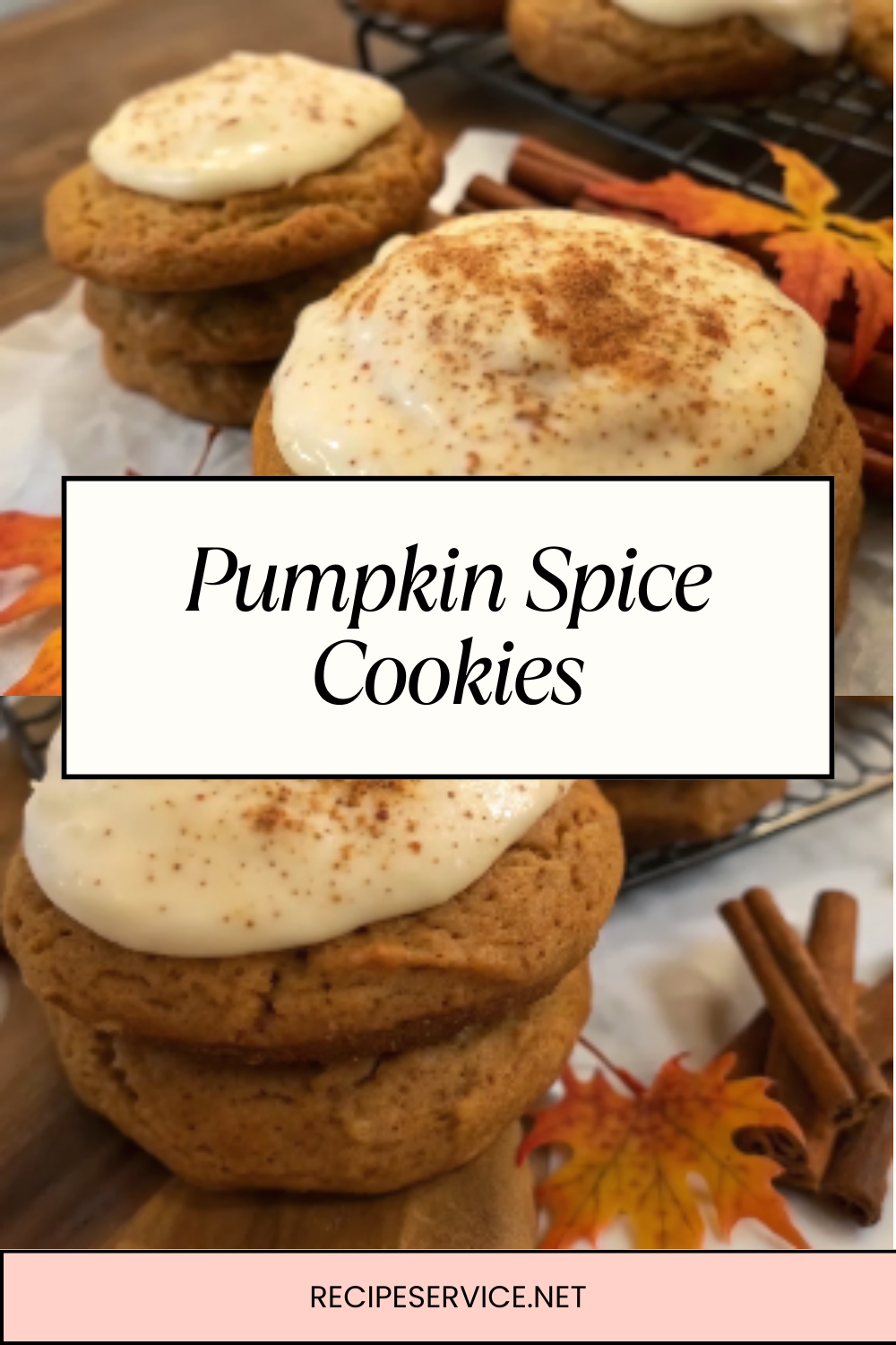 Pumpkin Spice Cookies | Holiday Cookies, Baked Treats & Cozy Recipes