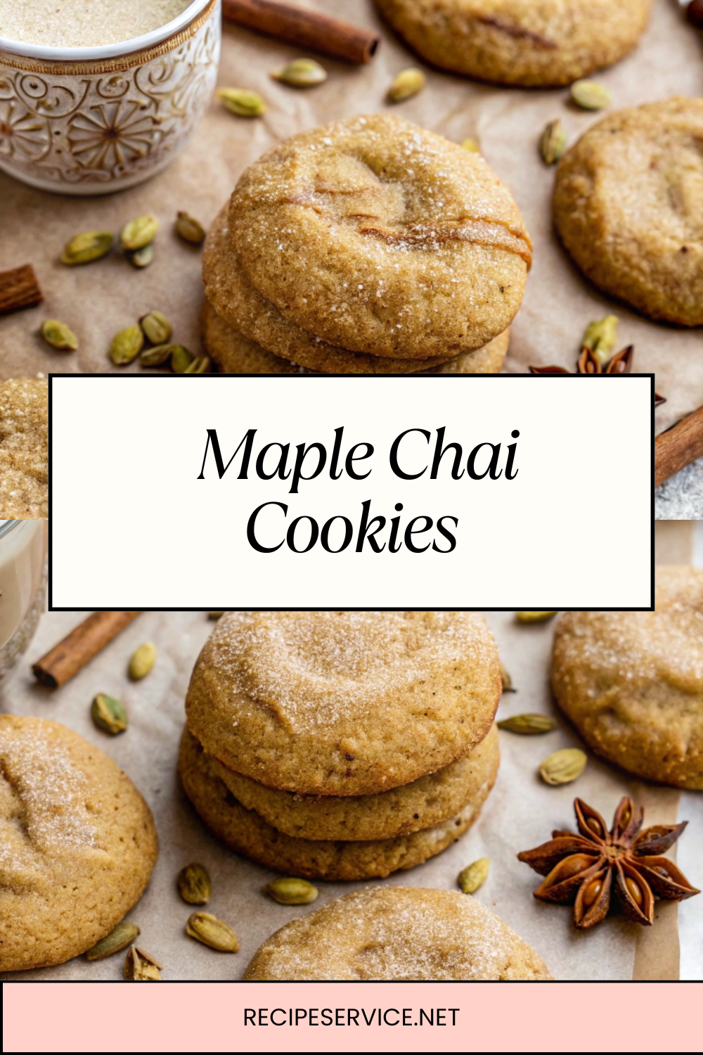 Maple Chai Cookies | Soft, Spiced & Cozy Fall Baking