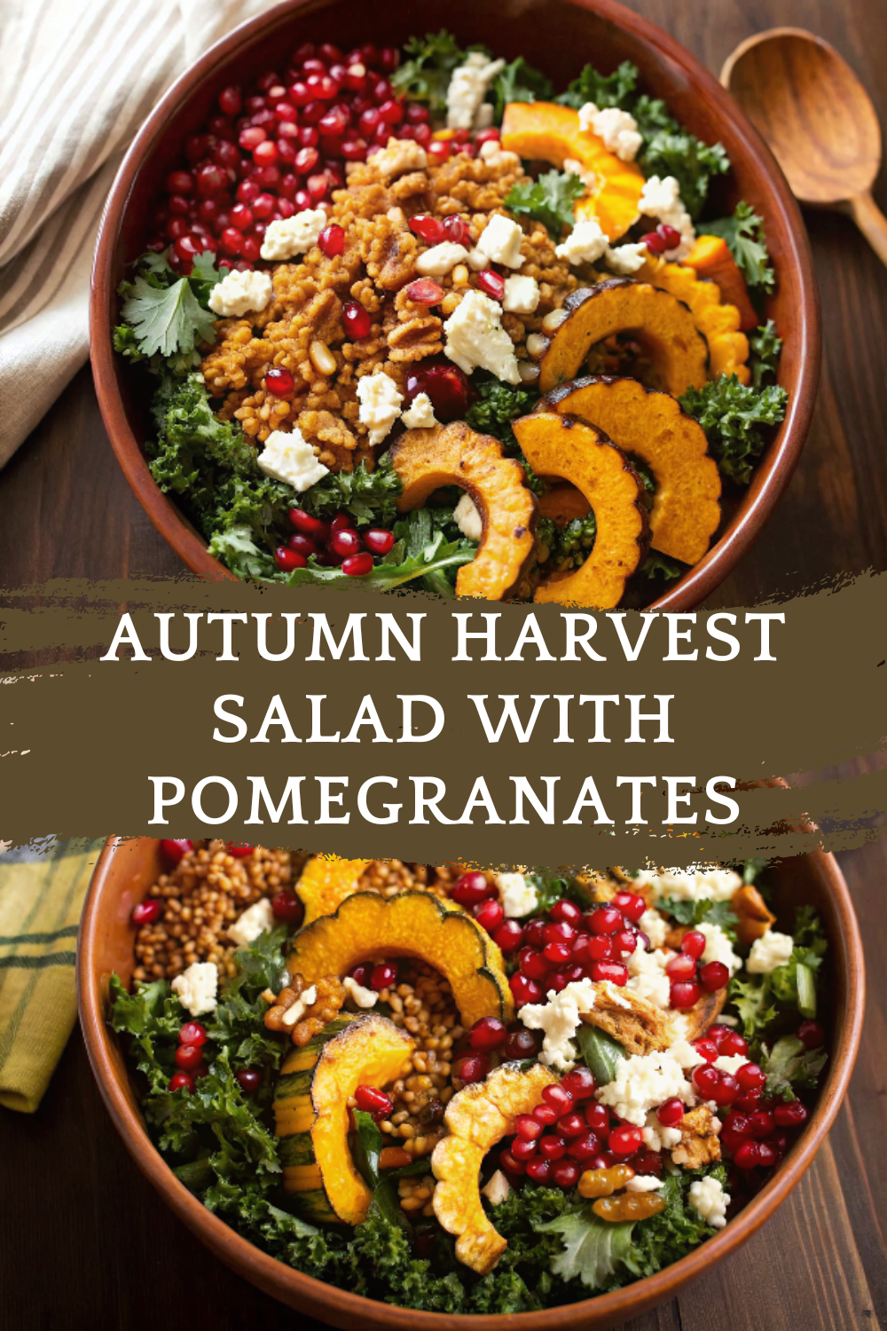 Autumn Harvest Salad with Pomegranates — A Cozy, Colorful Celebration of Fall Flavors