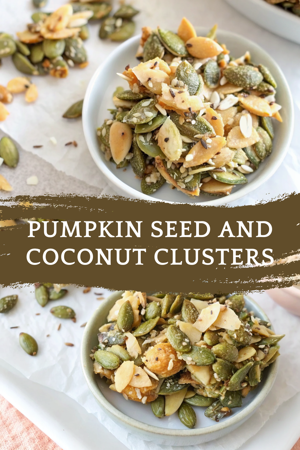 Pumpkin Seed and Coconut Clusters | Vegan, Gluten-Free & Low Histamine Snack