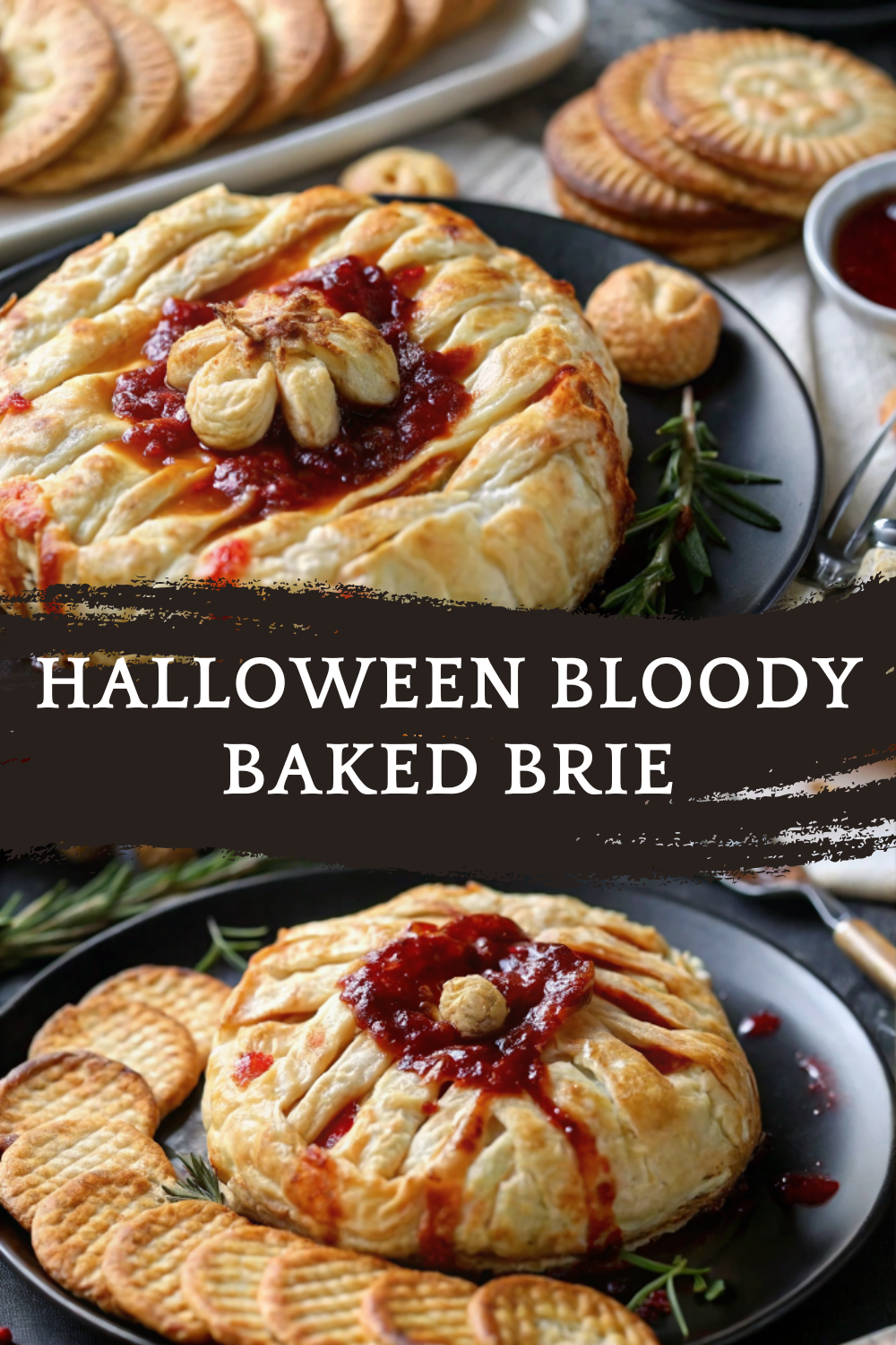 Halloween Bloody Baked Brie – Spooky Party Appetizer That’s Scary Delicious