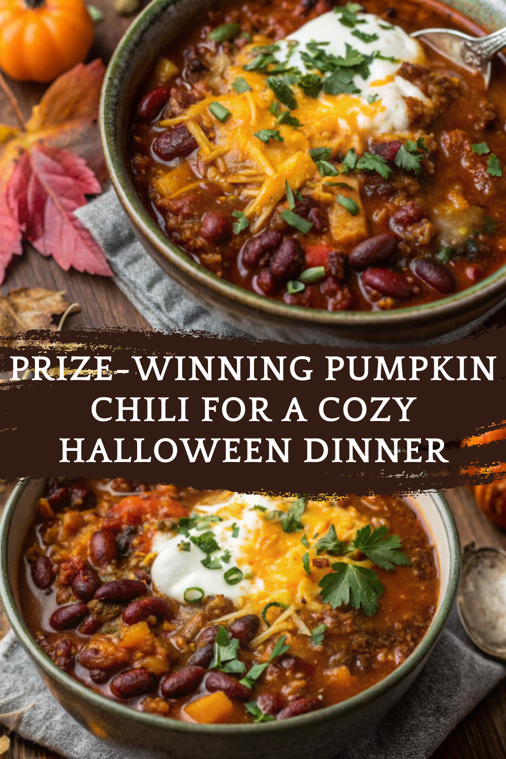 Prize-Winning Pumpkin Chili for a Cozy Halloween Dinner | Hearty, Spiced, and Comforting