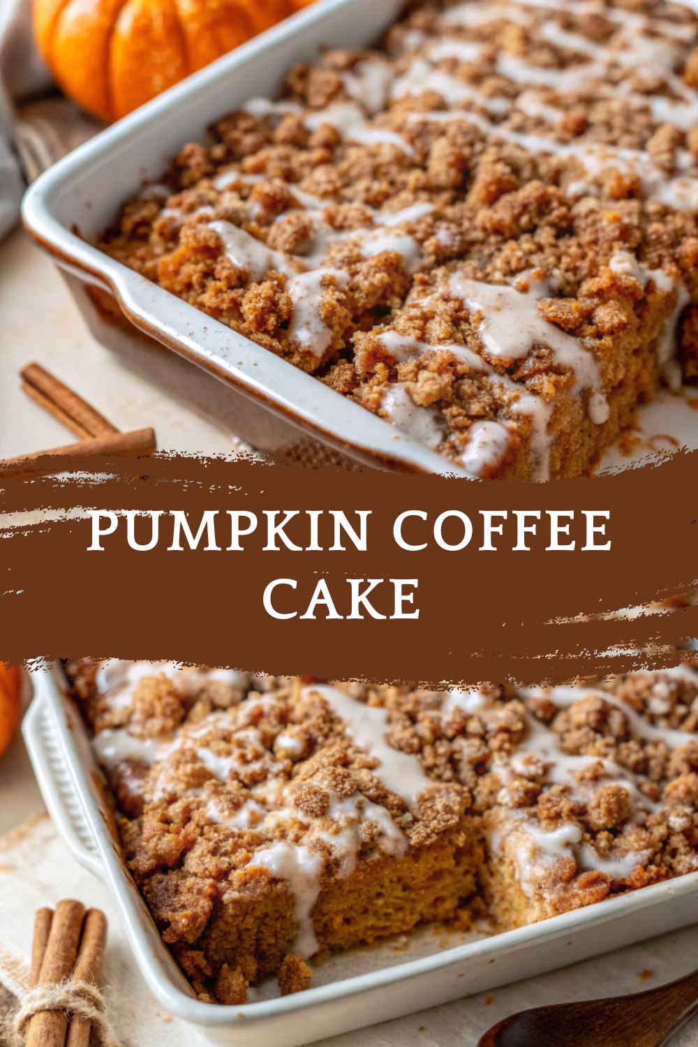 Pumpkin Coffee Cake | Moist, Spiced & Perfect for Fall