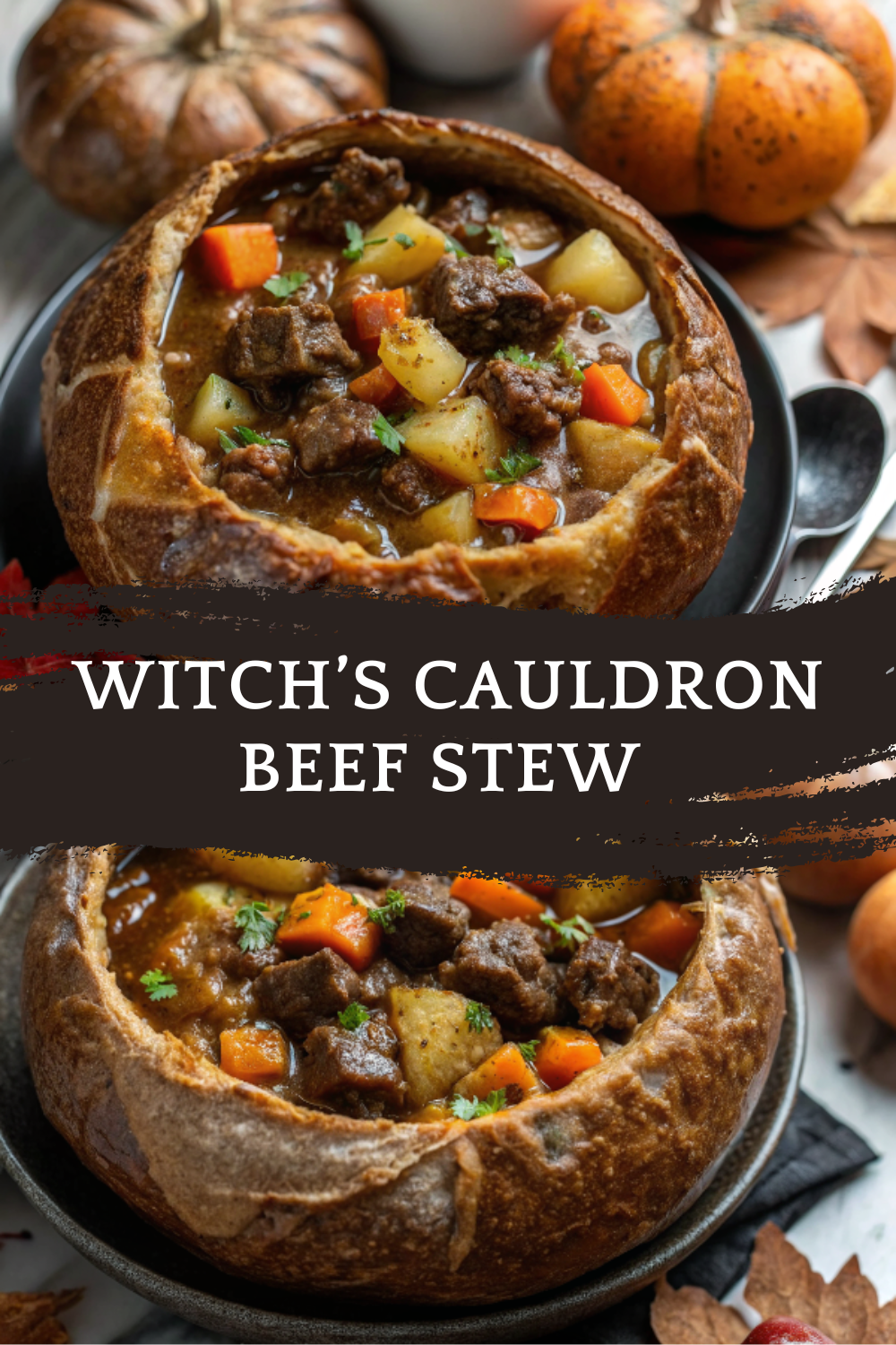 Witch’s Cauldron Beef Stew | Spooky Halloween Dinner
