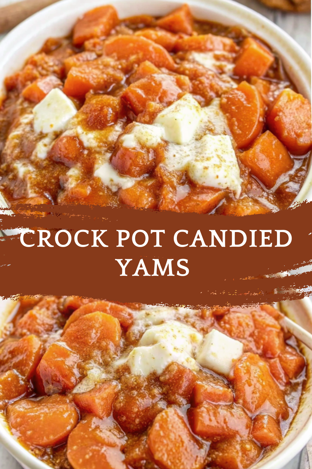 Crock Pot Candied Yams – Sweet, Buttery, and Comforting Southern Perfection Right from Your Slow Cooker!