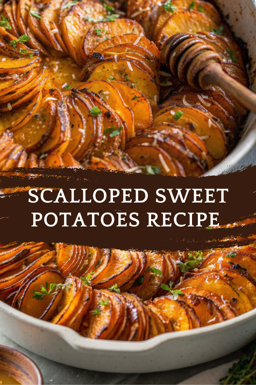 Scalloped Sweet Potatoes Recipe – A Cheesy, Herb-Infused Twist on a Classic Comfort Dish