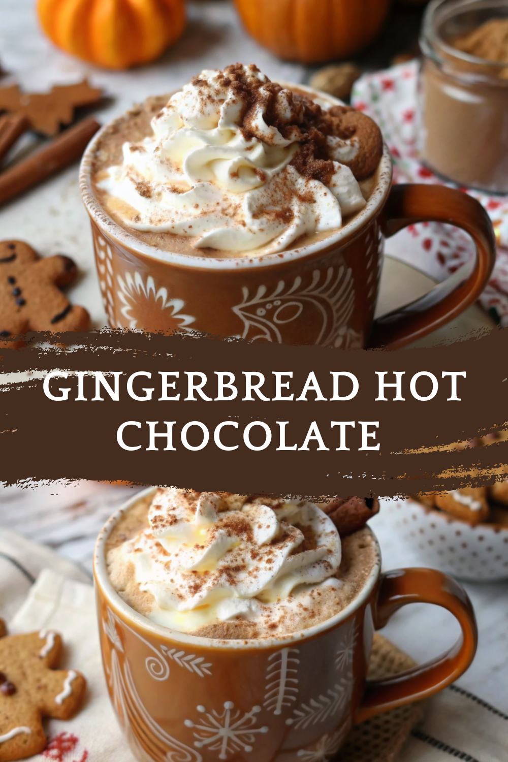 Gingerbread Hot Chocolate – A Cozy Holiday Drink