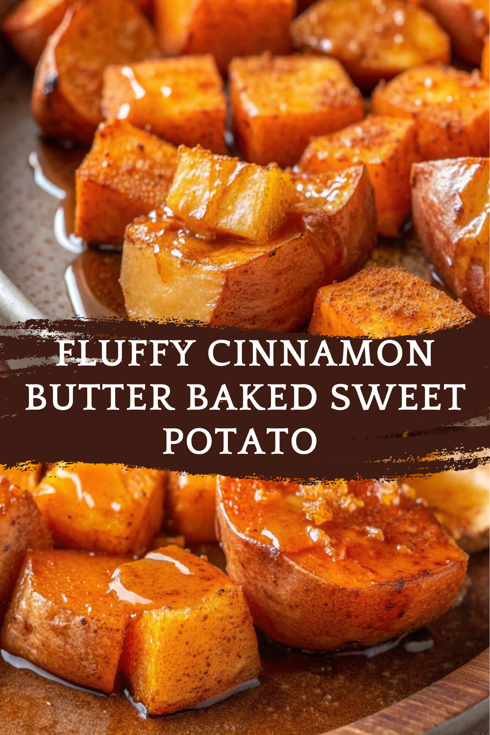Fluffy Cinnamon Butter Baked Sweet Potato – Sweet, Buttery & Comforting